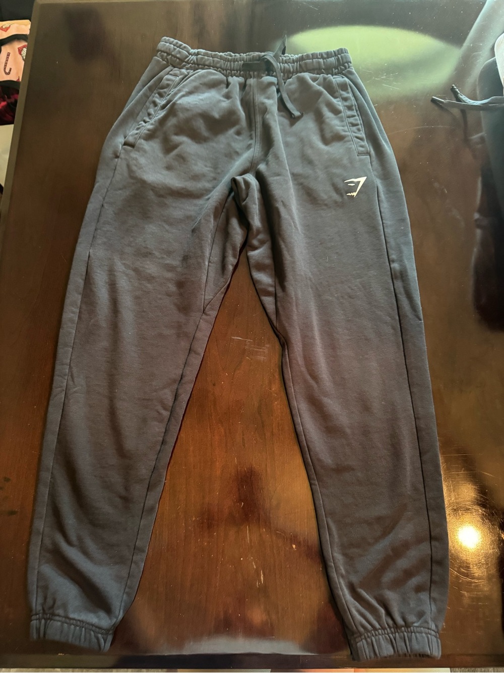 Gymshark Men’s Black Jogger Sweatpants - P (pair 1)